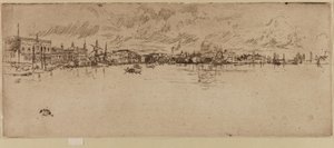 Lange Venedig af James Abbott McNeill Whistler