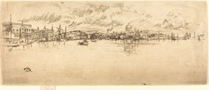 Lange Venedig af James Abbott McNeill Whistler
