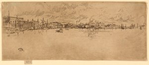 Lange Venedig af James Abbott McNeill Whistler