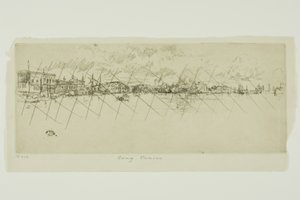 Lange Venedig af James Abbott McNeill Whistler