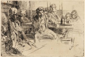 Longshore men af James Abbott McNeill Whistler