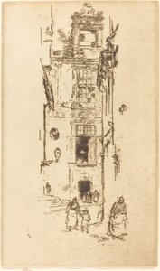 Rådhus, Loches af James Abbott McNeill Whistler