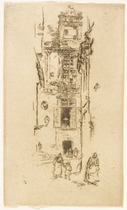 Rådhus, Loches af James Abbott McNeill Whistler