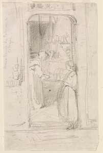 Græskarhandler i Köln af James Abbott McNeill Whistler