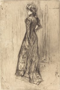 Maud, Stående af James Abbott McNeill Whistler