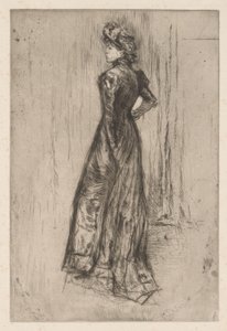 Maud, Stående af James Abbott McNeill Whistler