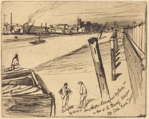 Millbank af James McNeill Whistler