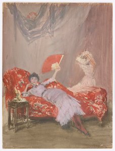 Milly Finch af James Abbott McNeill Whistler