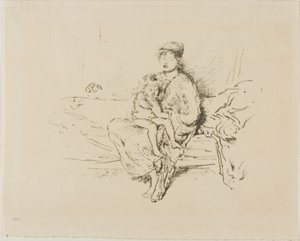 Mor og barn, nr. 2 af James Abbott McNeill Whistler