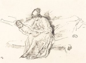 Mor og barn, nr. 4 af James Abbott McNeill Whistler