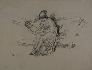Mor og barn, nr. 4 af James Abbott McNeill Whistler