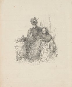 Mor og datter af James McNeill Whistler