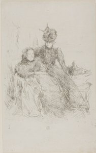 Mor og datter af James McNeill Whistler
