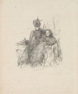 Mor og datter af James Abbott McNeill Whistler