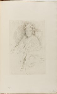 Fru Leyland, Sr. af James Abbott McNeill Whistler