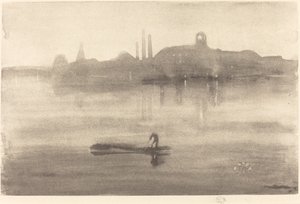 Nocturne af James Abbott McNeill Whistler