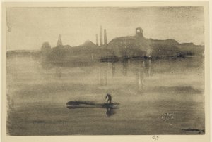 Nocturne af James Abbott McNeill Whistler