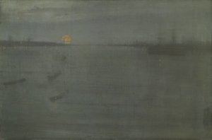 Nocturne: Blå og guld - Southampton Water af James McNeill Whistler