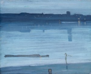 Nocturne: Blå og sølv – Chelsea af James McNeill Whistler