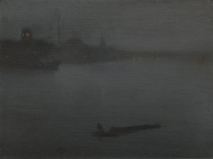 Nocturne i blå og sølv af James Abbott McNeill Whistler