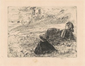 Sygeplejerske og barn af James Abbott McNeill Whistler