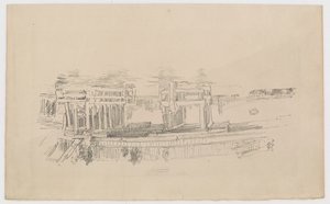 Den gamle Battersea-bro af James Abbott McNeill Whistler
