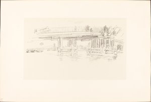 Den gamle Battersea-bro af James Abbott McNeill Whistler