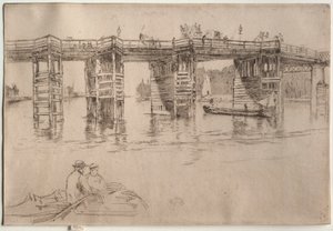 Den gamle Putney-bro af James McNeill Whistler