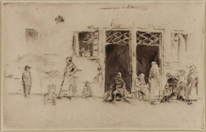 Gammel dame af James Abbott McNeill Whistler