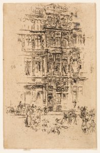 Paladser, Bruxelles af James Abbott McNeill Whistler