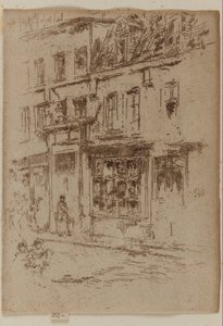 Little Butter Street, Bruxelles af James Abbott McNeill Whistler