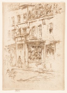 Little Butter Street, Bruxelles af James Abbott McNeill Whistler