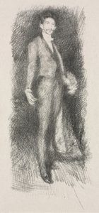 Portræt af grev Robert de Montesquiou af James McNeill Whistler