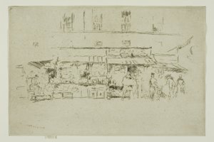 Monte Bell O ved kajen af James Abbott McNeill Whistler
