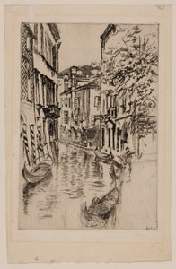 Stille kanal af James McNeill Whistler