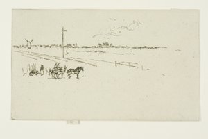 Jernbanestation, Voves af James Abbott McNeill Whistler