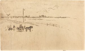 Banegård, Voves af James Abbott McNeill Whistler