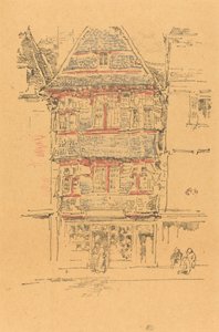Røde Hus, Paimpol af James Abbott McNeill Whistler