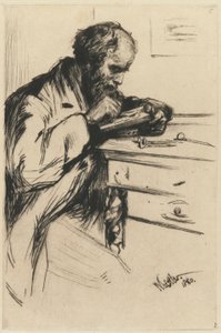 Riault (Trægravøren) af James Abbott McNeill Whistler