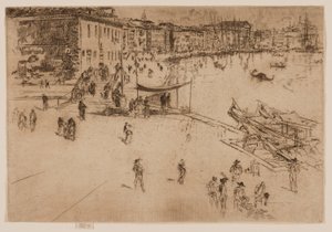 Riva, nr. 2 af James Abbott McNeill Whistler