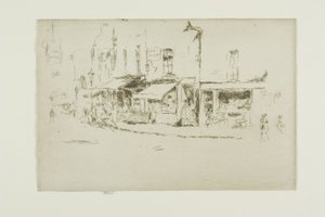 Rochester Row, Westminster af James Abbott McNeill Whistler