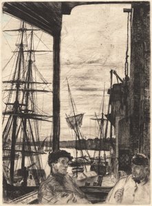 Rotherhithe af James Abbott McNeill Whistler