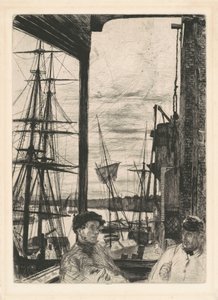 Rotherhithe af James Abbott McNeill Whistler