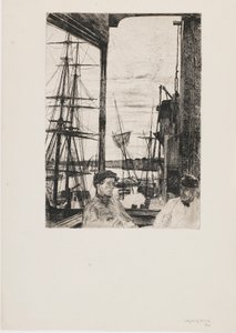 Rotherhithe af James Abbott McNeill Whistler