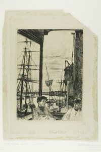 Rotherhithe af James Abbott McNeill Whistler