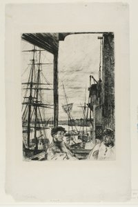 Rotherhithe af James Abbott McNeill Whistler