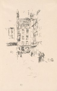 Rue Furstenburg af James Abbott McNeill Whistler