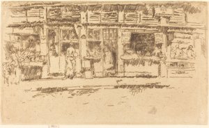 Rue de la Rochefoucauld af James Abbott McNeill Whistler