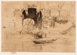 San Biagio af James Abbott McNeill Whistler