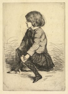 Seymour Haden Jr, siddende af James McNeill Whistler